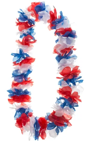 Aussie Red White And Blue Lei Accessory