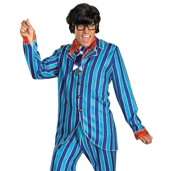 Austin Powers Striped Mens Movie Costume