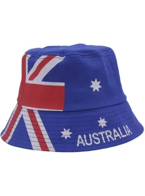 Australia Day Aussie Flag Bucket Hat