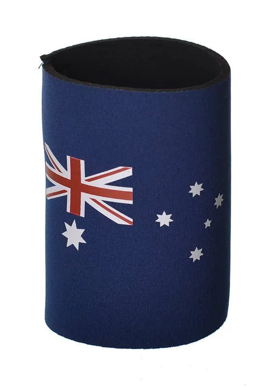 Australia Day Aussie Flag Stubbie Holder