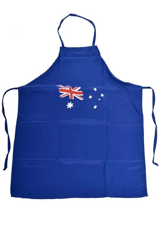 Australia Day Cook Blue Flag Apron