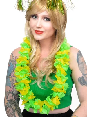 Australia Day Green and Gold Lei Costume Accessory