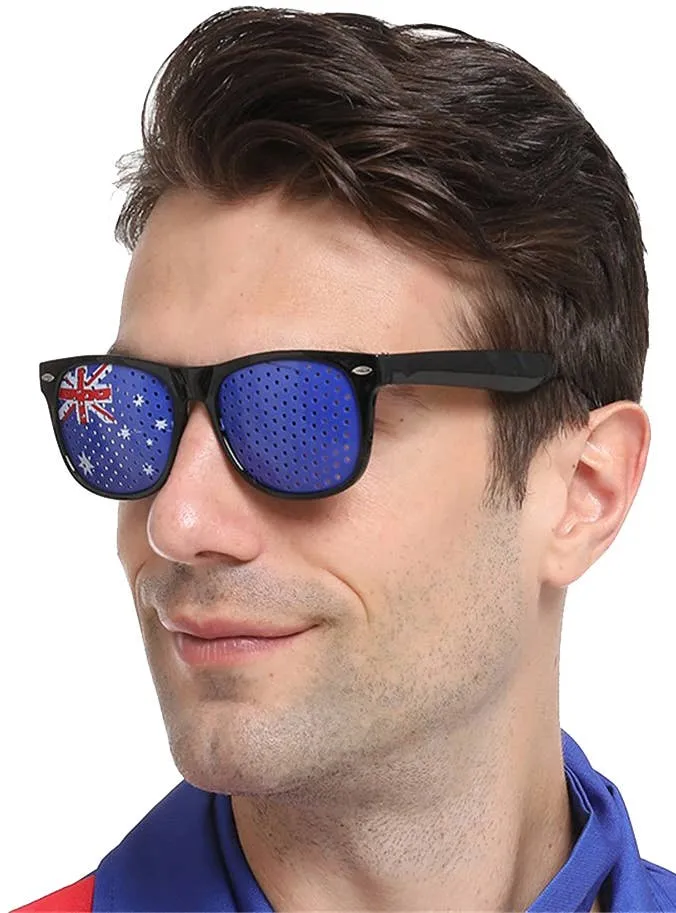 Australia Day Mesh Costume Glasses