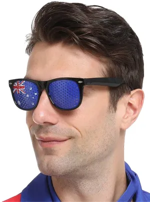 Australia Day Mesh Costume Glasses
