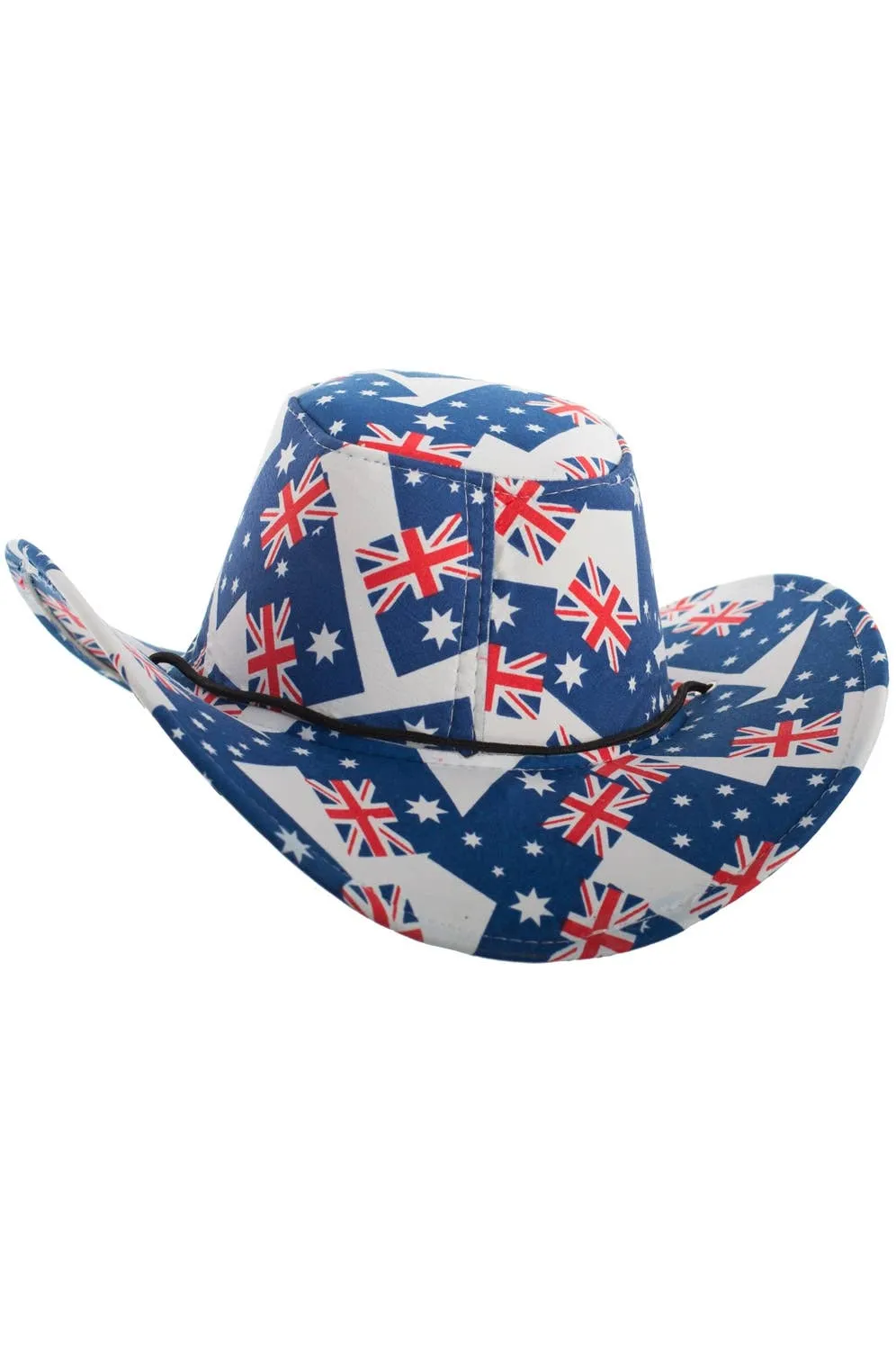 Australia Flag Adults Cowboy Costume Hat