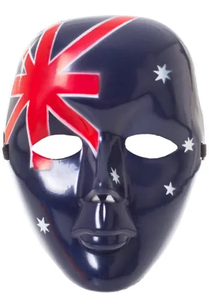 Australian Flag Full Face Mask
