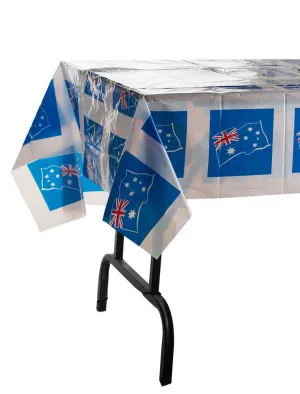 Australian Flag Plastic Table Cover