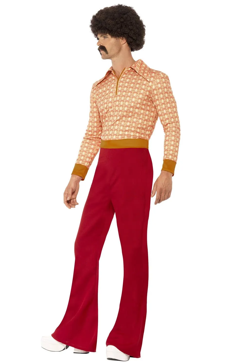 Authentic 70s Guy Mens Retro Costume
