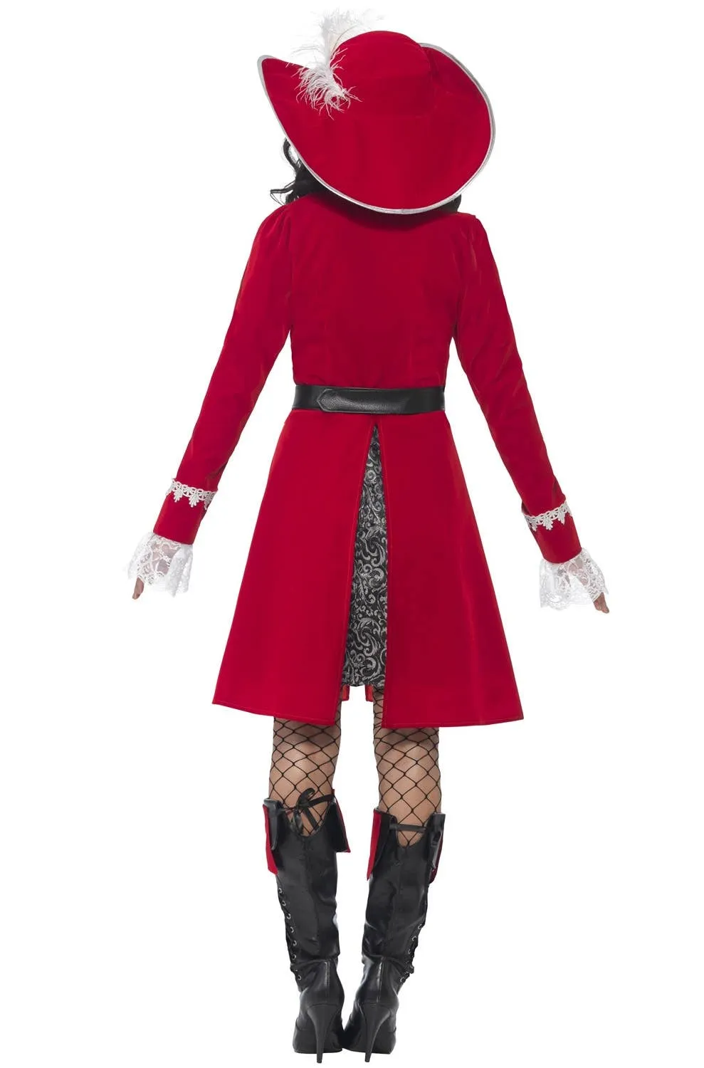 Authentic Pirate Lady Captain Womens Costume