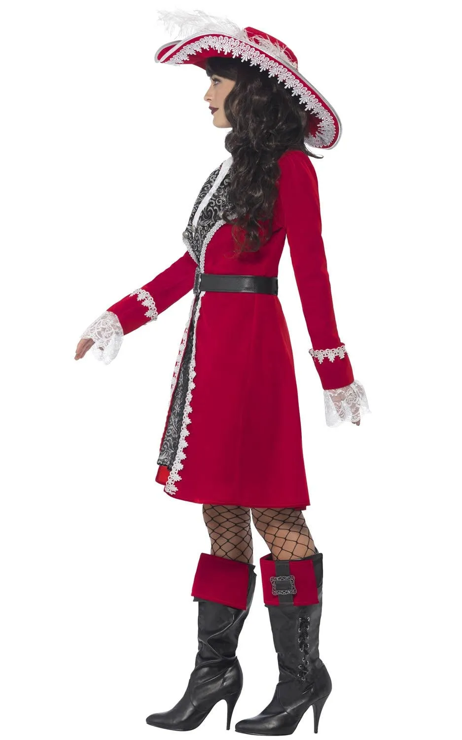 Authentic Pirate Lady Captain Womens Costume