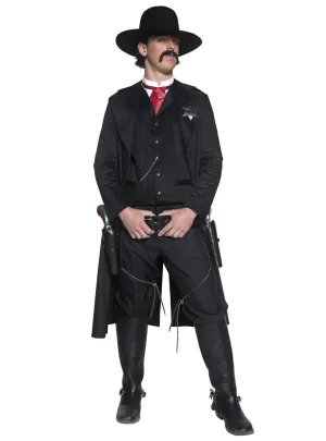 Authentic Wild West Mens Sheriff Dress Up Costume