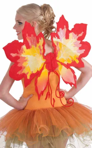 Autumn Leaf Womens Fairy Costume Wings