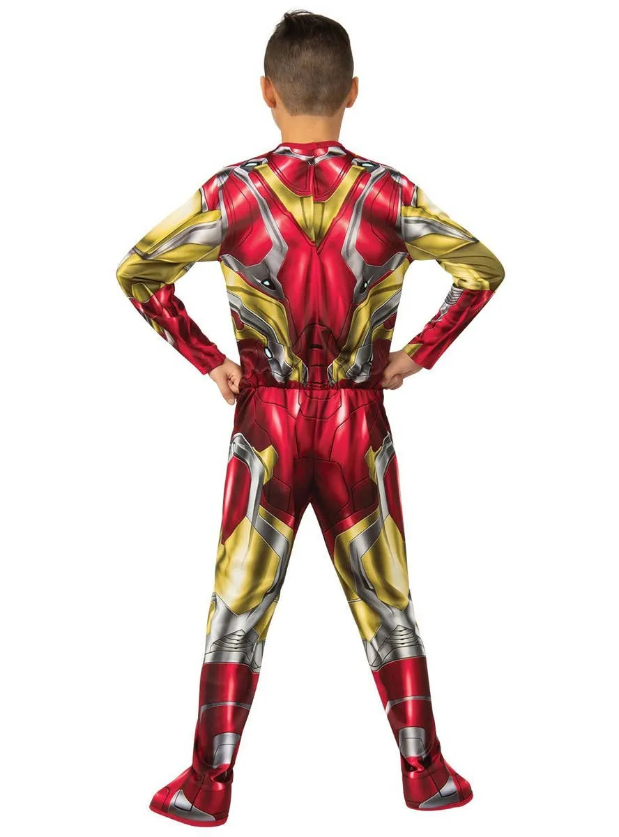 Avengers Endgame Boys Iron Man Superhero Costume