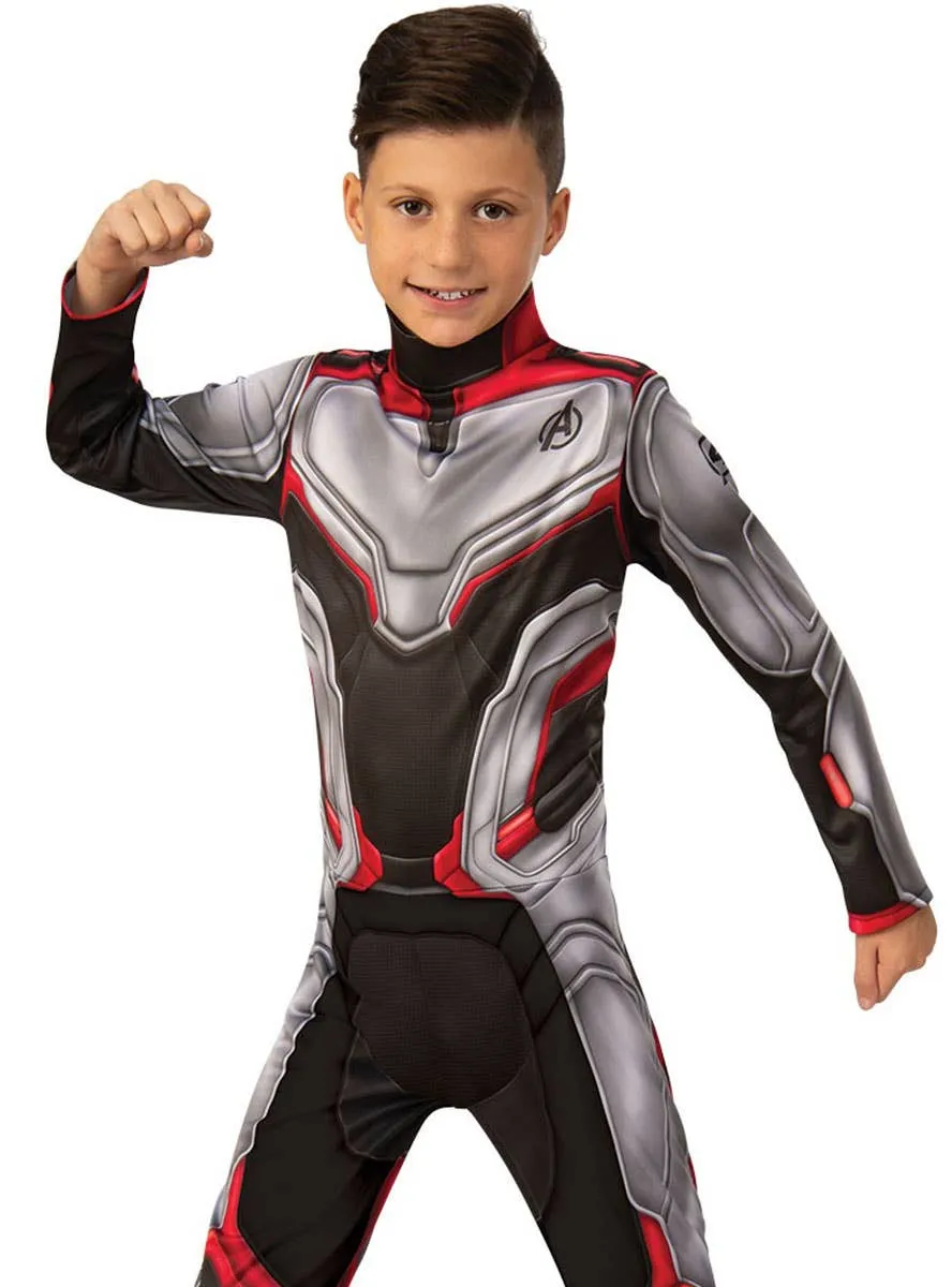 Avengers Endgame Team Suit Boys Costume