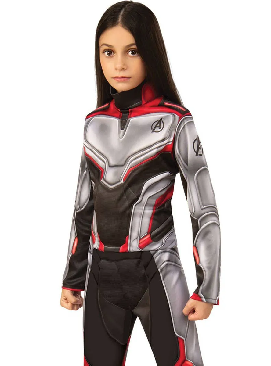 Avengers Endgame Team Suit Girls Costume