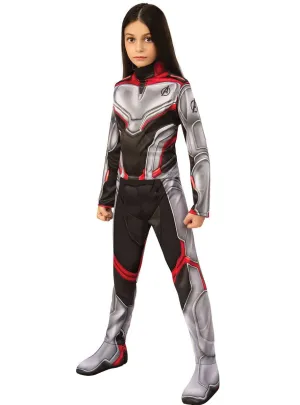 Avengers Endgame Team Suit Girls Costume
