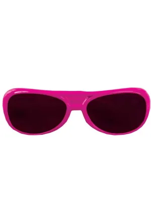 Aviator Style Hot Pink Sunglasses