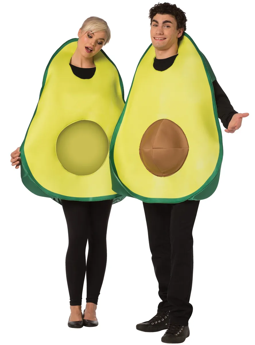 Avocado Adults Funny Couples Costume