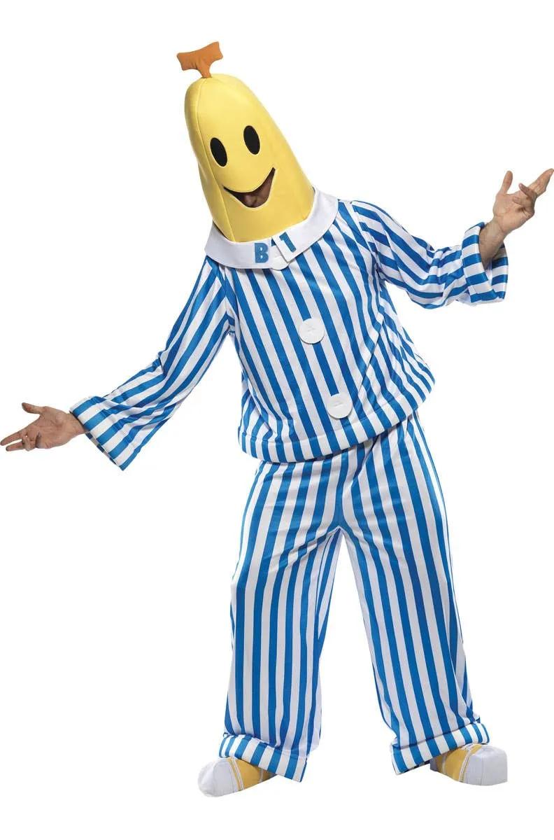 B1 or B2 Bananas In Pyjamas Adult Costume