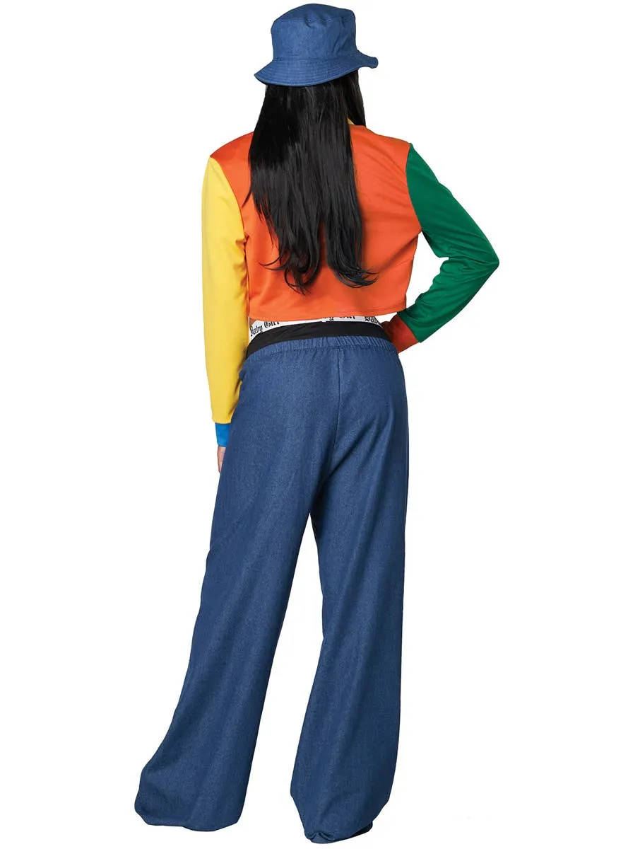 Baby Girl Womens Hip Hop Baddie 90s Costume