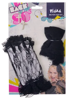 Back To The 80s Costume Accessory Set
