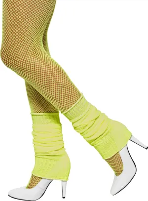 Back to the 80s Yellow Leg Warmers