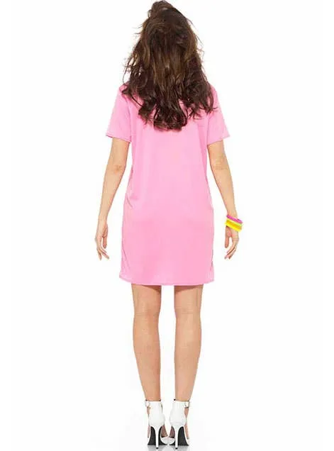 Back to the Eighties Womens 1980s Costume Dress