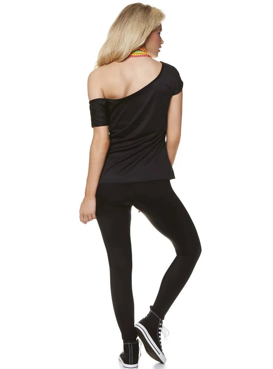 Back to the Eighties Womens 1980s Costume Shirt