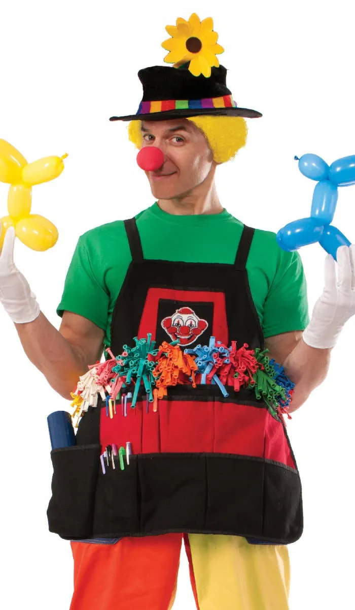 Balloon Master Adults Clown Apron Costume  Accessory