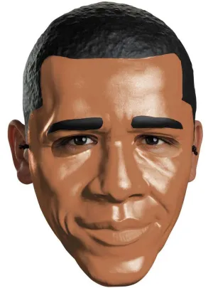 Barack Obama Adults Half Head Costume Mask