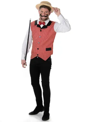 Barbershop Singer Mens Fancy Dress Costume