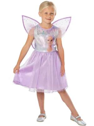Barbie Licensed Purple Fairy Girls Dress Up Costume