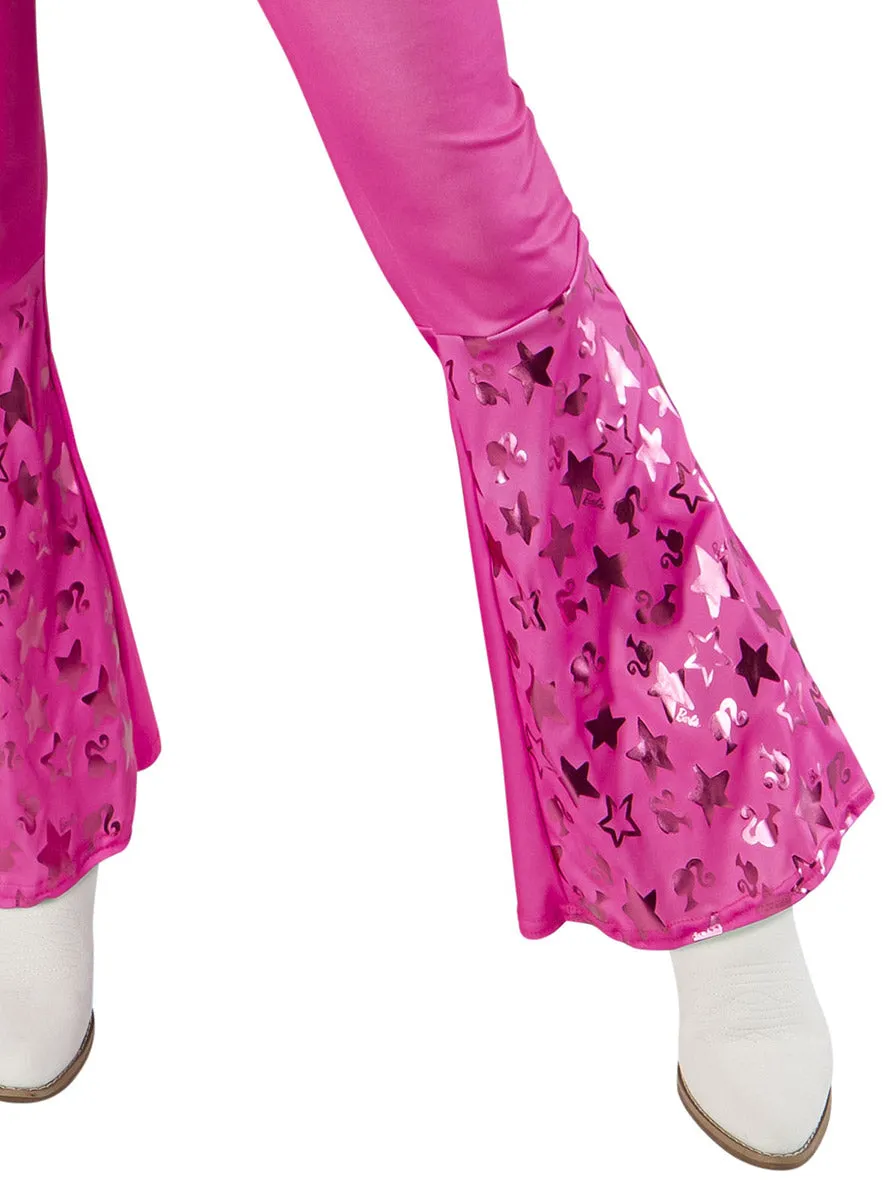 Barbie Womens Deluxe Pink Cowgirl Costume