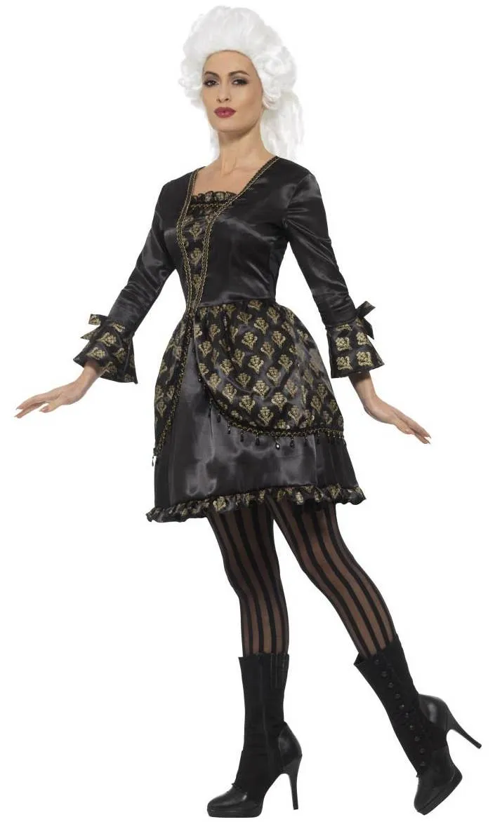 Baroque Womens Deluxe Masquerade Fancy Dress Costume