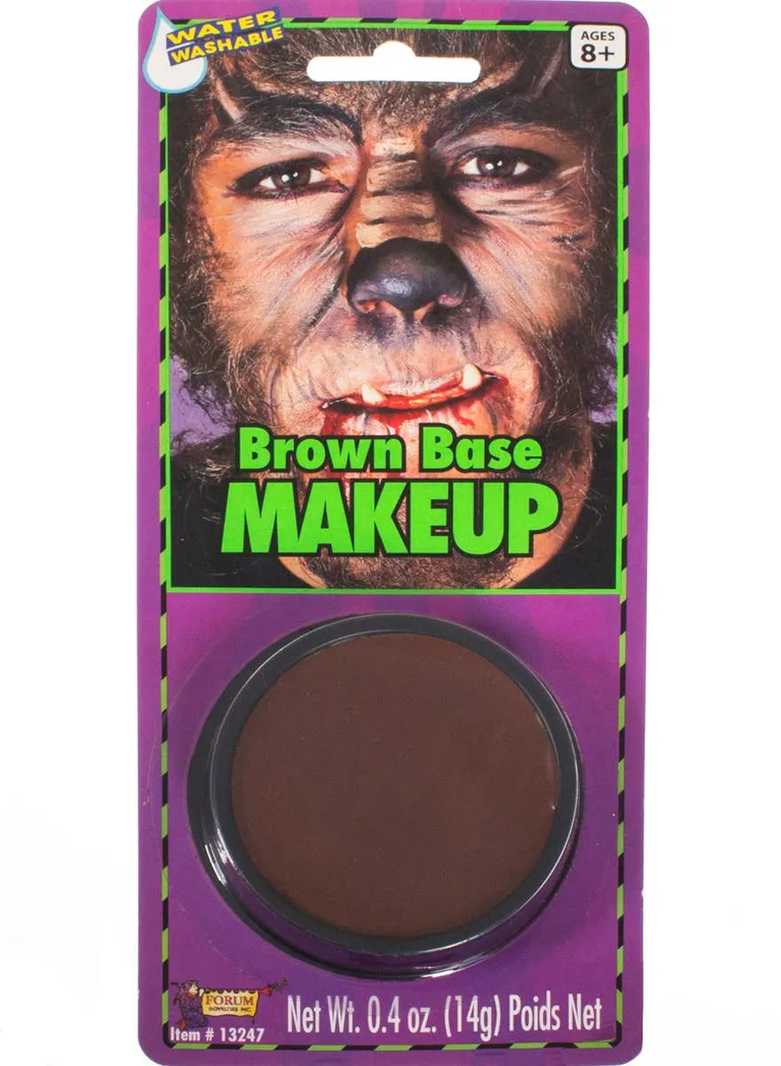 Base Colour Brown Grease Paint Costume Makeup