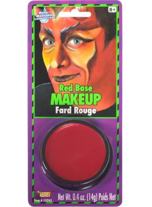 Base Colour Red Grease Paint Costume Makeup