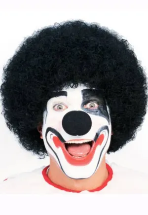 Basic Black Foam Clown Nose