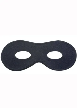 Basic Black Unisex Masquerade Mask
