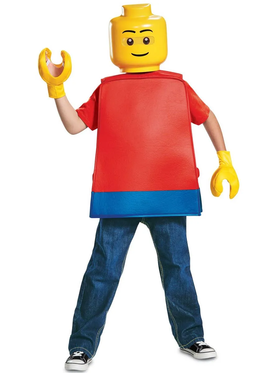 Basic Lego Guy Boys Book Week Costume