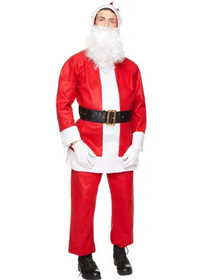 Basic Santa Claus Mens Christmas Costume