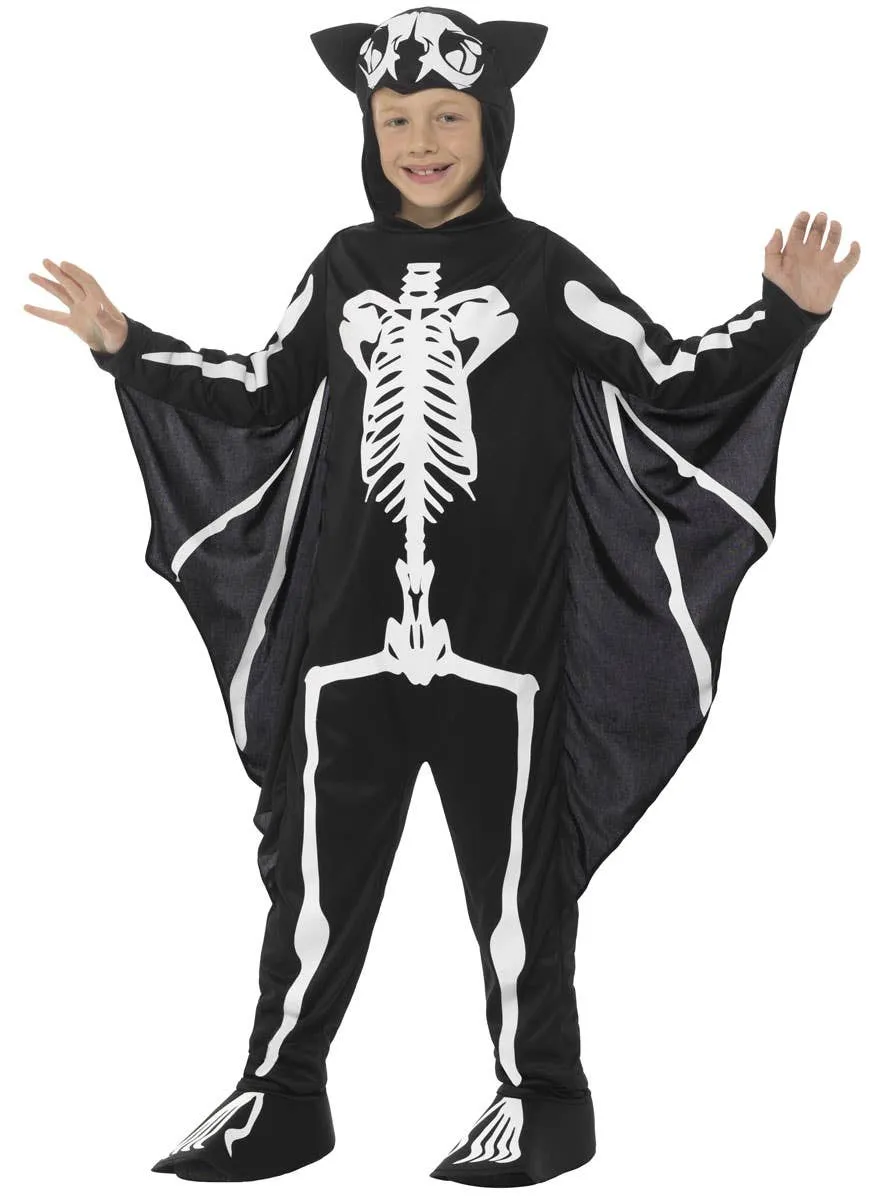 Bat Skeleton Boys Halloween Costume
