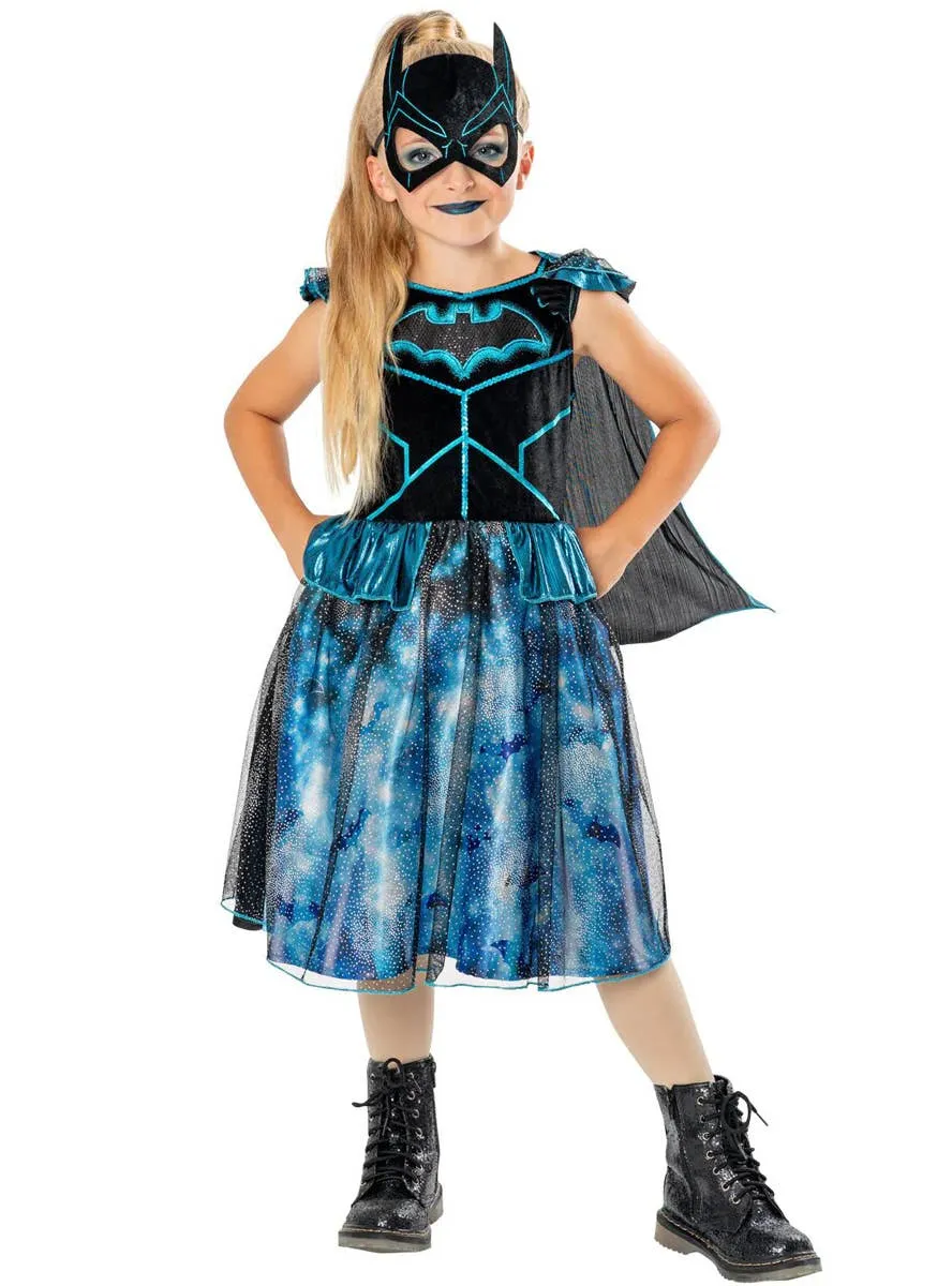 Bat Tech Girls Black and Blue Batgirl Costume