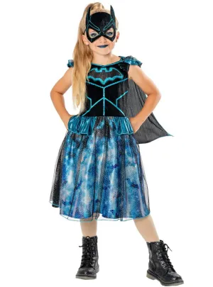 Bat Tech Girls Black and Blue Batgirl Costume