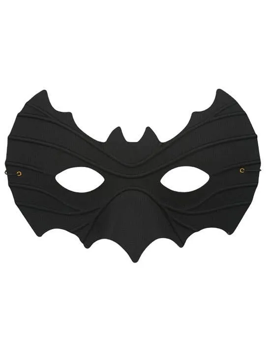 Batman Mens Basic Black Masquerade Mask
