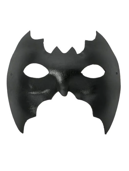 Batman Mens Masquerade Mask in Black