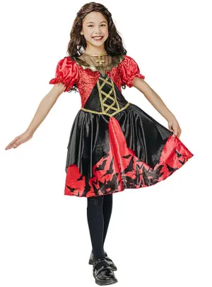 Batty Vampire Girls Halloween Costume