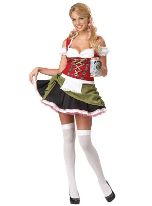 Bavarian Bar Maid Womens Oktoberfest Costume