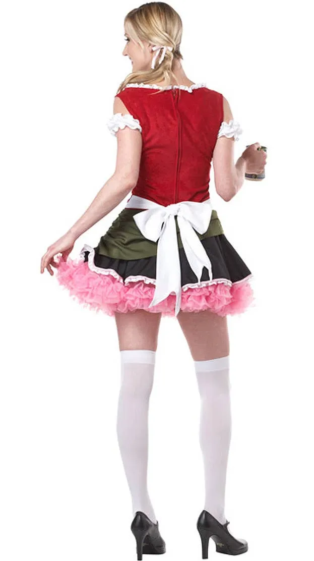 Bavarian Bar Maid Womens Oktoberfest Costume