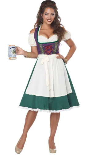 Bavarian Beer Maid Womens Oktoberfest Costume