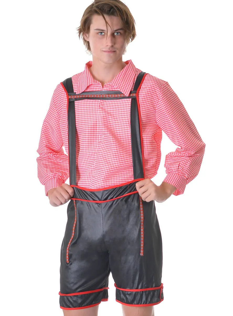 Bavarian Beer Man Red Oktoberfest Mens Costume